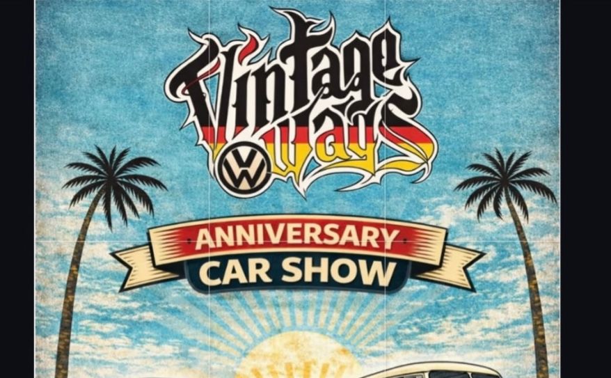 Vintage Ways VW Car Show partial flyer 2026